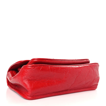 Saint Laurent Crinkled Calfskin Matelasse Monogram Baby Niki Chain Satchel Rouge Eros 4 of 8
