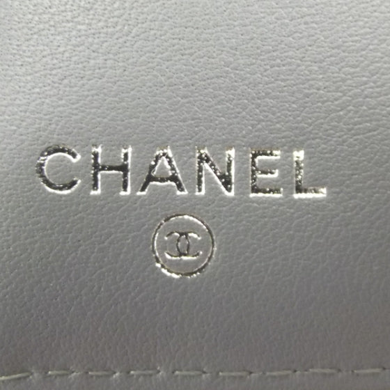 Chanel Patent Camellia Large Yen Wallet 6 of 10