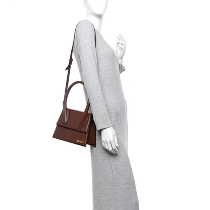 Jacquemus Smooth Calfskin Le Grand Chiquito Dark Brown 2 of 13