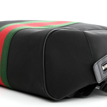 Gucci Techno Canvas Web Backpack Black 8 of 9