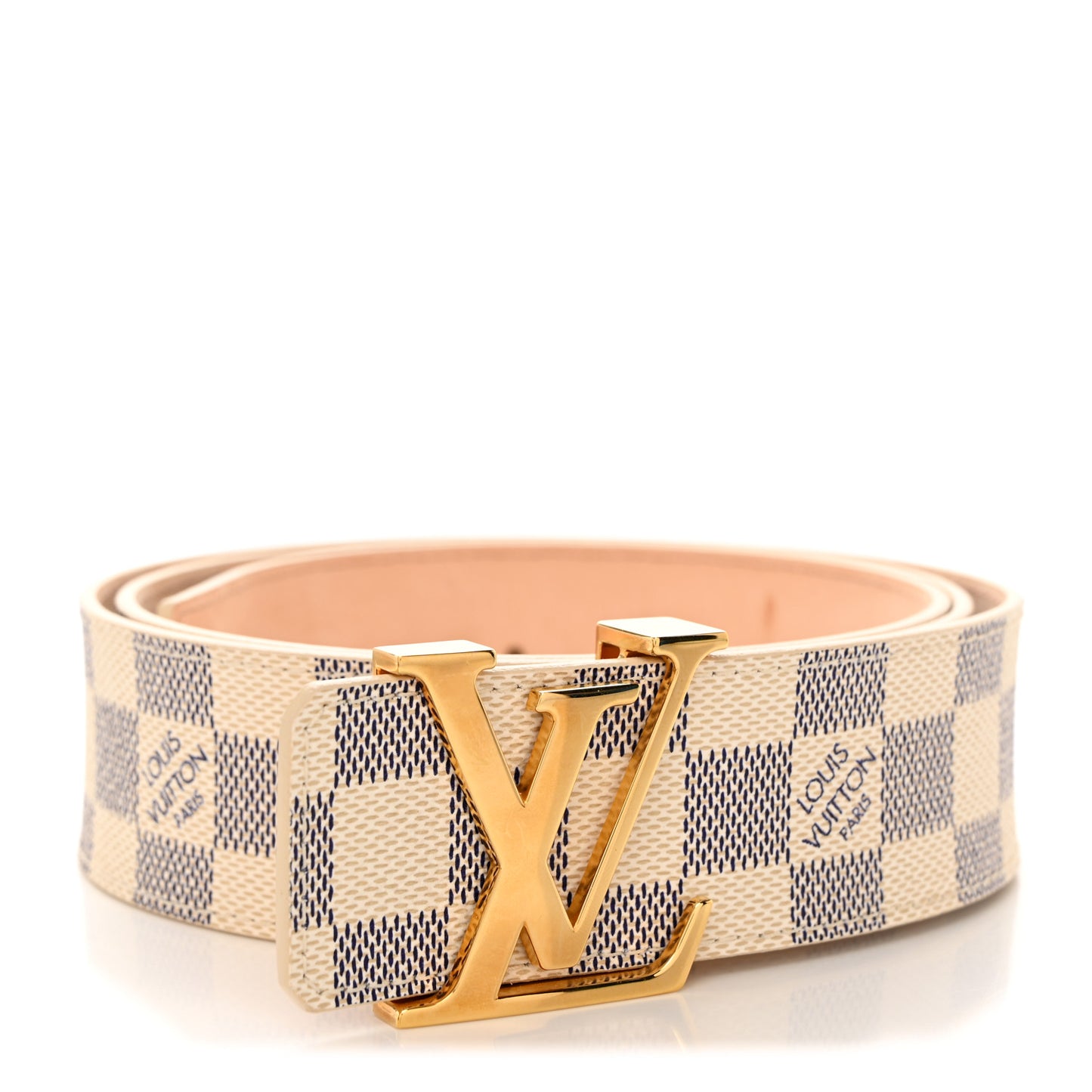 Damier Azur LV Initiales Belt 100 40