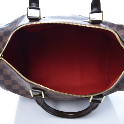 Louis Vuitton Damier Ebene Speedy 35 6 of 13