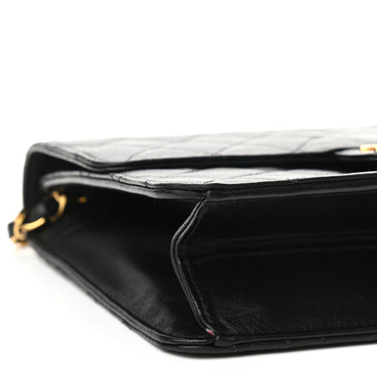 Chanel Lambskin Quilted Small Single Flap Black 9 of 10