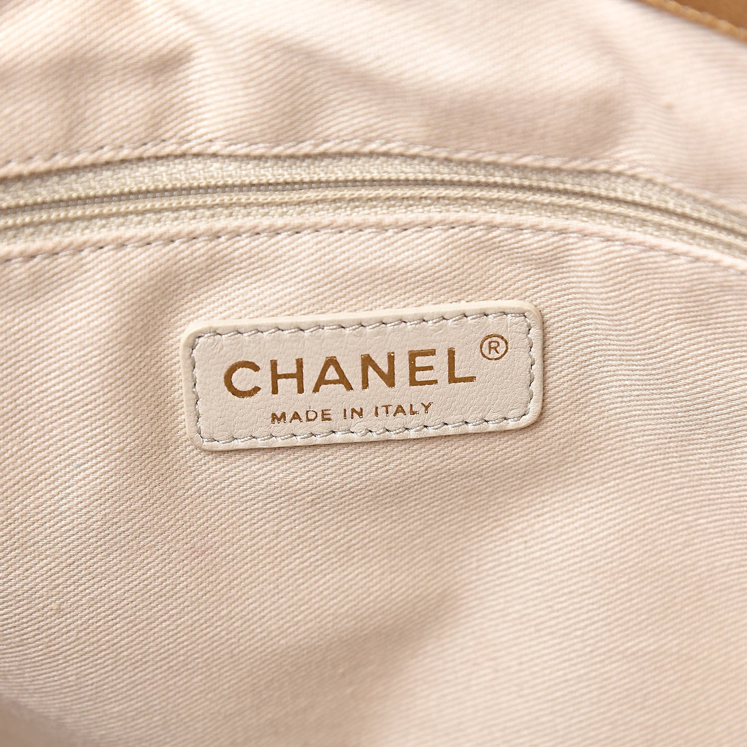 Chanel Metallic Caviar Quilted CC Timeless Tote Dark Gold 6 of 11