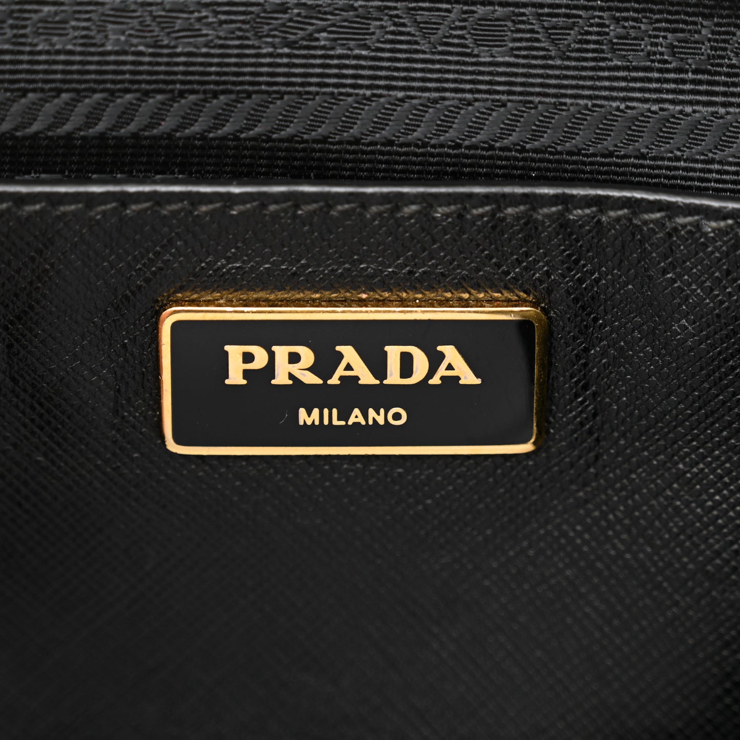 Saffiano Soft Bi-Color Tote Palissandro Black