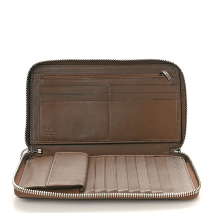 Gucci Microguccissima Large Zip Around Organizer Wallet Acero 5 of 8