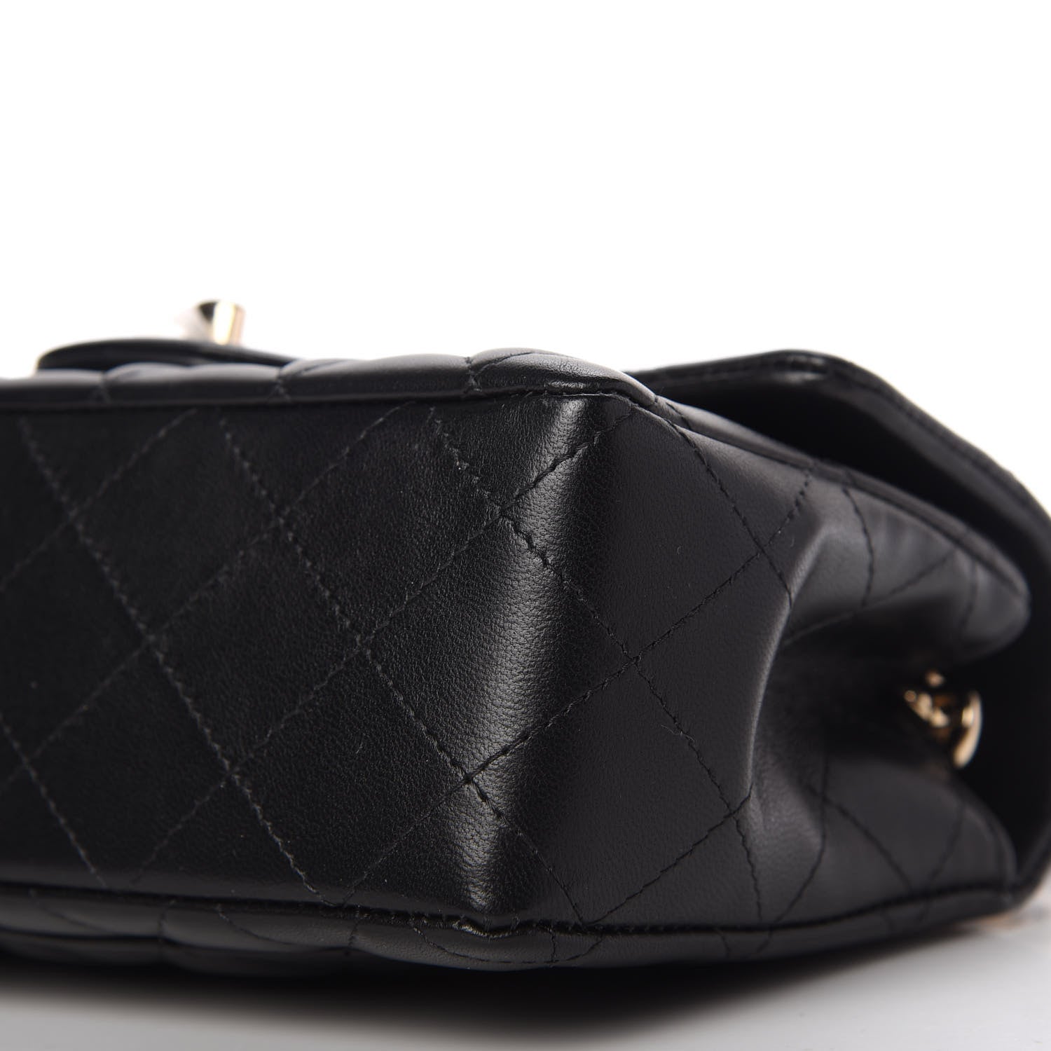 Chanel Lambskin Quilted Mini Coco Charms Rectangular Flap Black 7 of 11