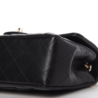 Chanel Lambskin Quilted Mini Coco Charms Rectangular Flap Black 7 of 11