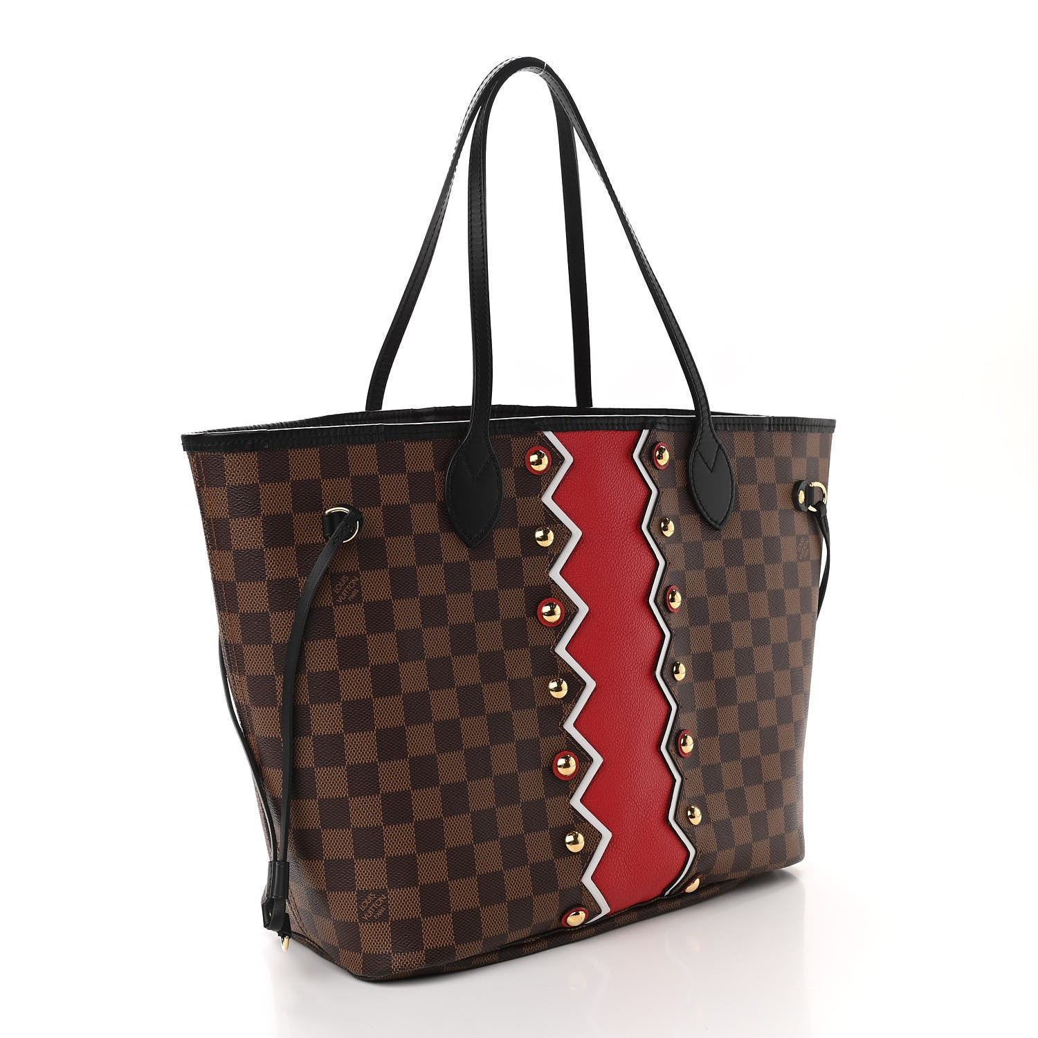 Louis Vuitton Damier Ebene Karakoram Neverfull MM 3 of 11