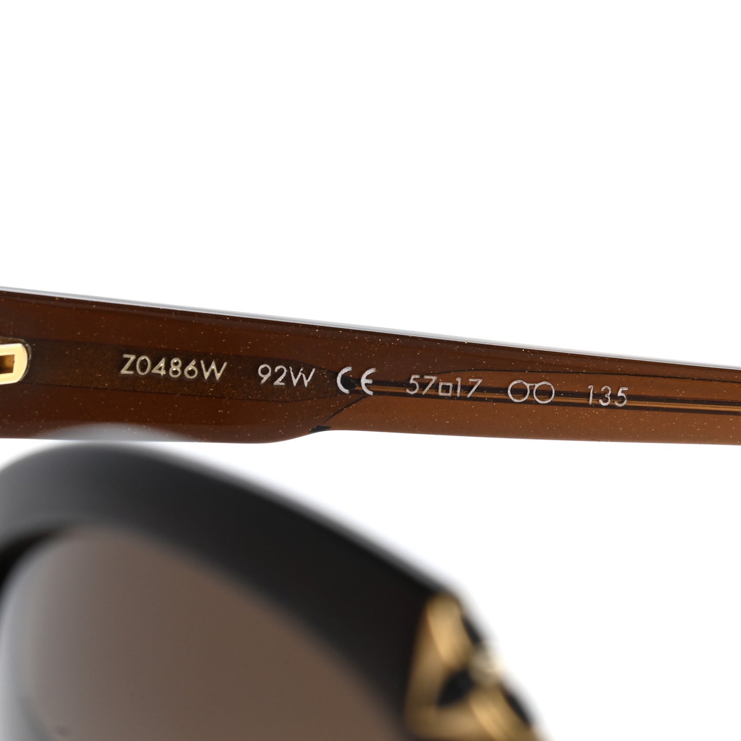 Acetate Hortensia Cat Eye Sunglasses Z0486W Brown Glitter