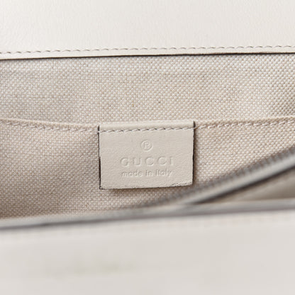 Gucci Calfskin Bamboo Web Medium Dionysus Top Handle Bag White Blue Hibiscus Red 11 of 14
