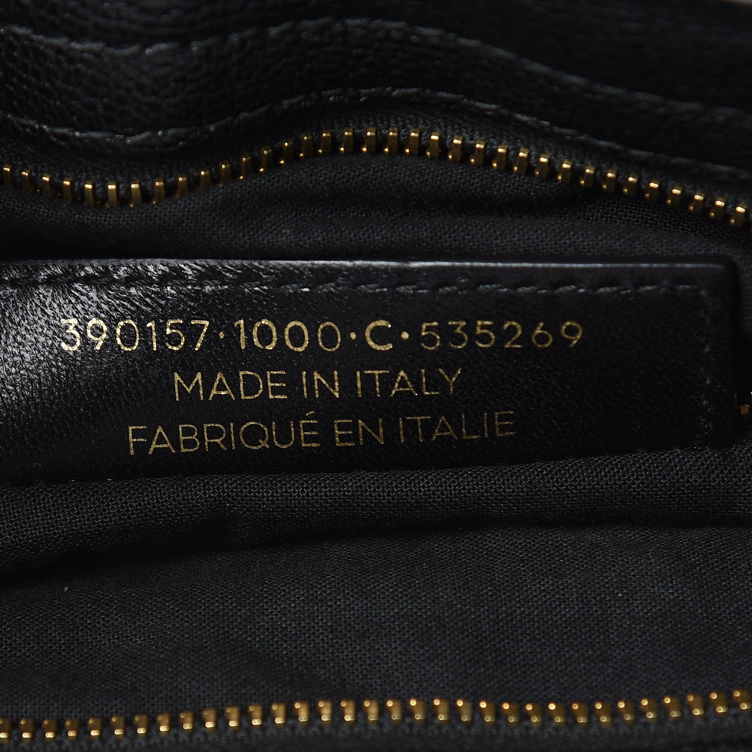 Balenciaga Chevre Gold Metallic Edge Hardware Velo Black 7 of 10