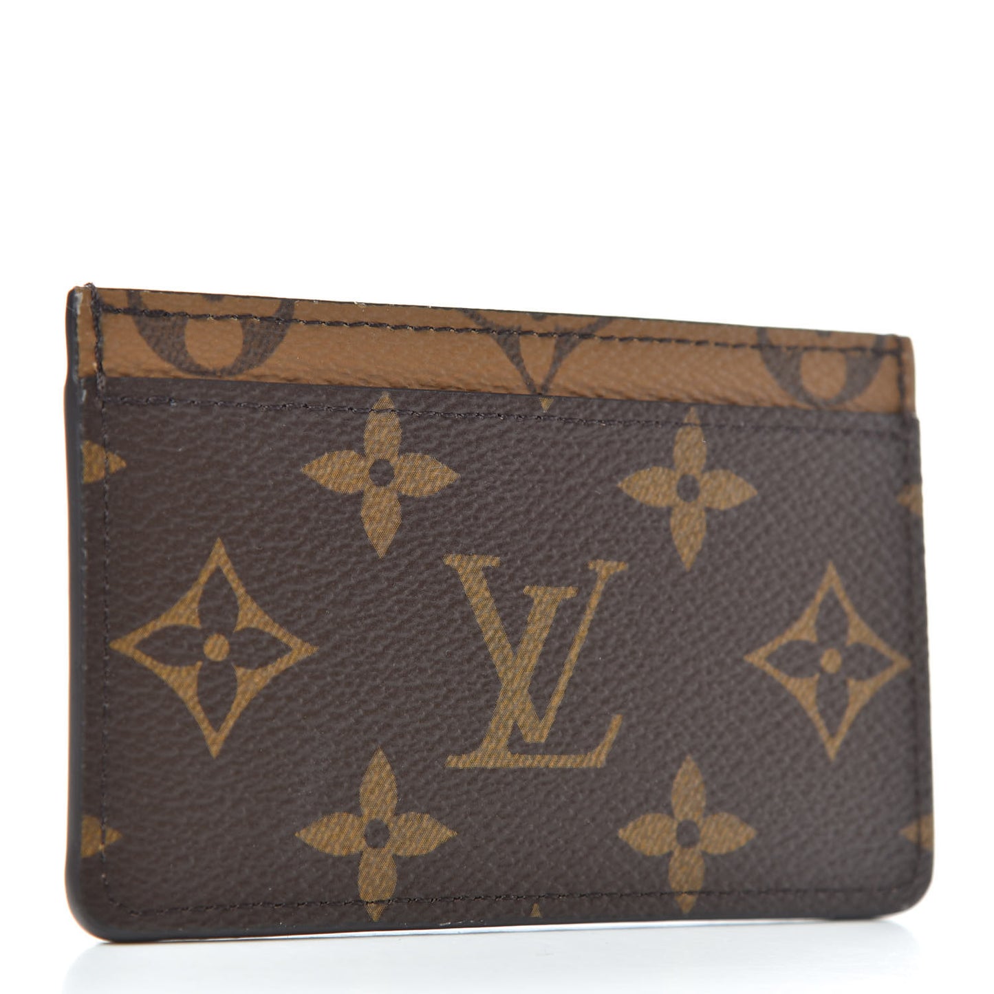 Reverse Monogram Card Holder