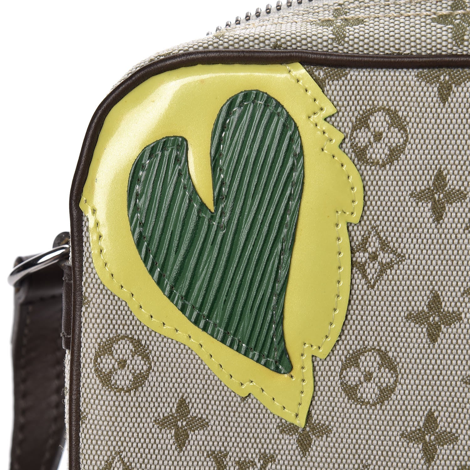 Louis Vuitton Mini Monogram Conte de Fees Mushroom Pochette Kaki 8 of 16