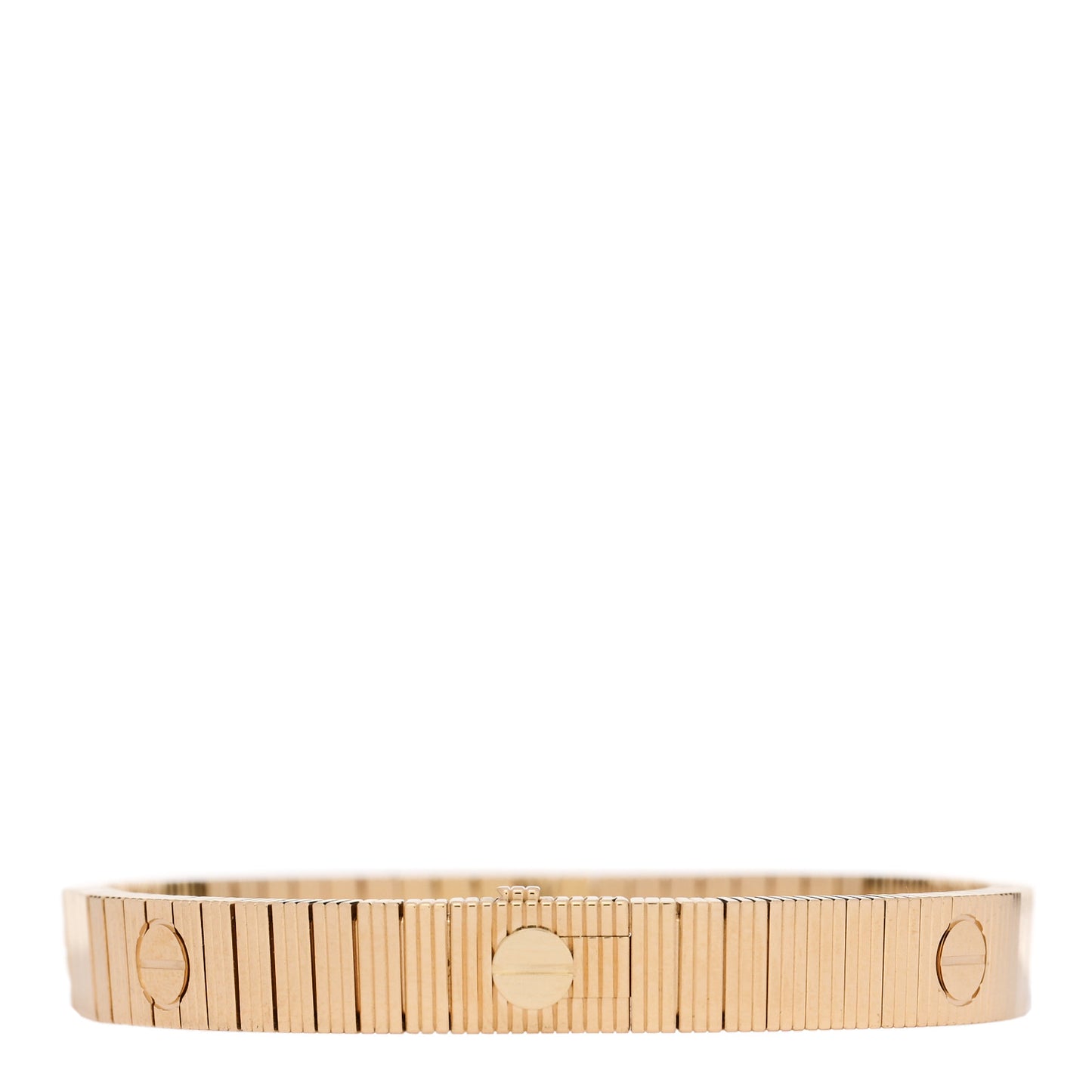 18K Yellow Gold LOVE Unlimited Flexible Bracelet 17