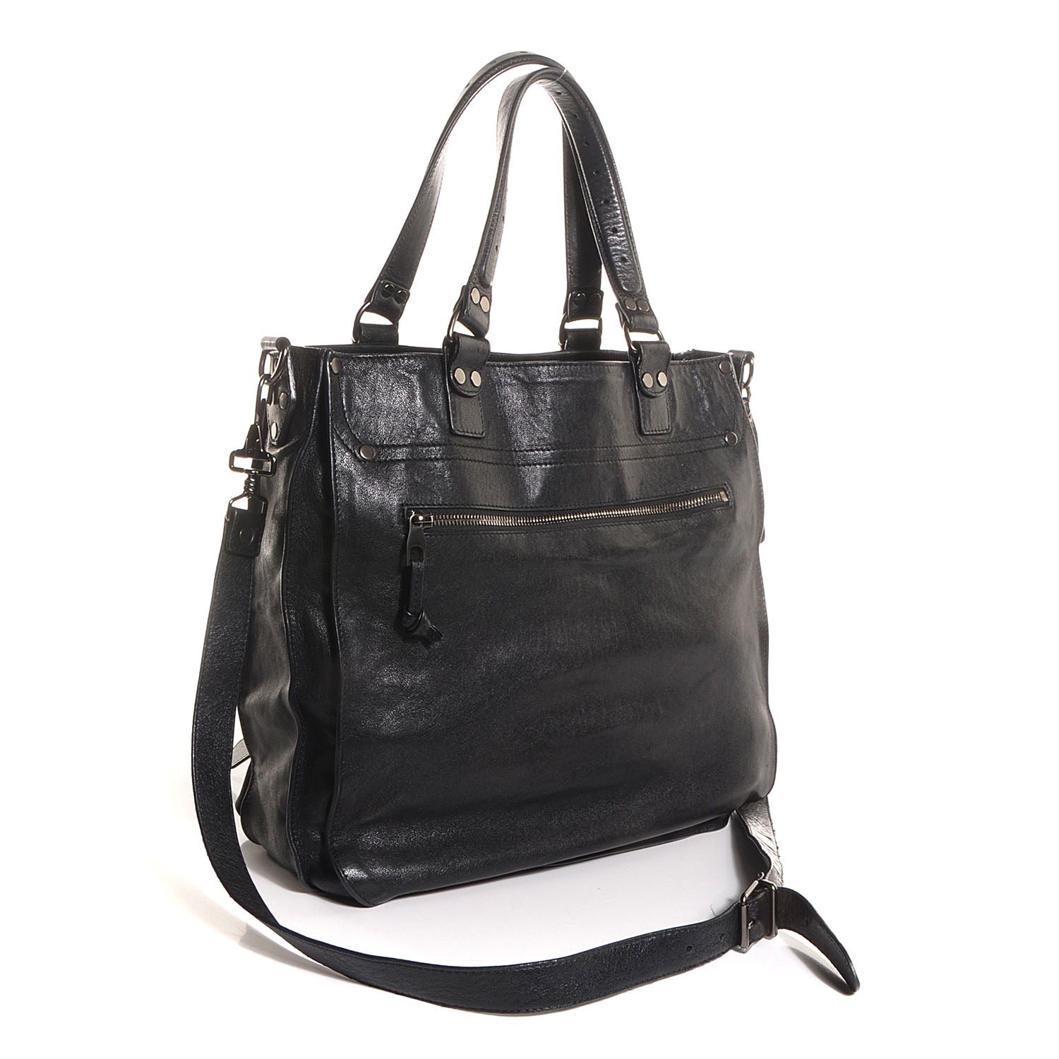 Proenza Schouler Lambskin PS1 Tote Black 3 of 11