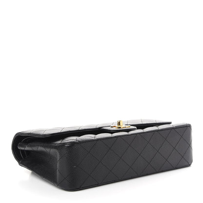Chanel Caviar Quilted Medium Double Flap Black 4 of 11