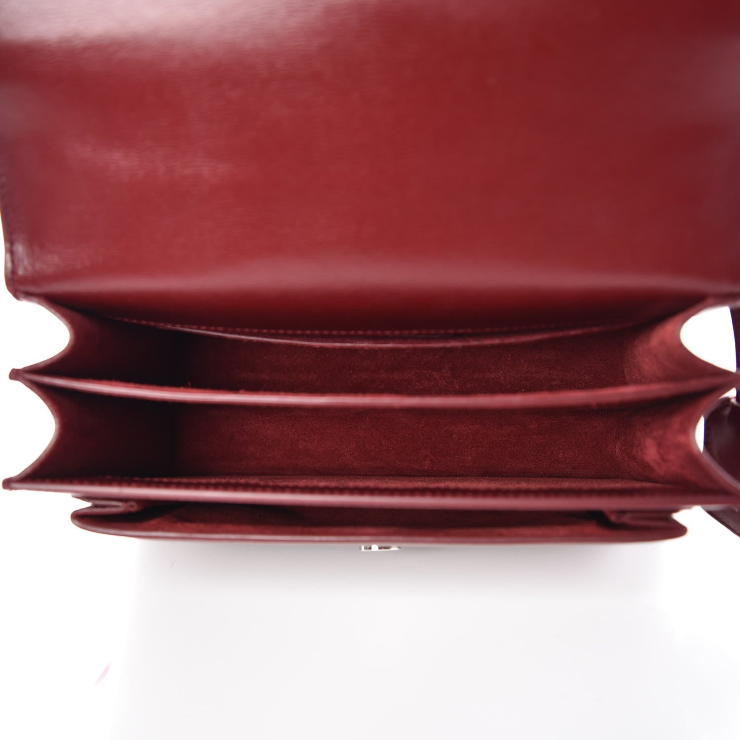Saint Laurent Calfskin Medium Monogram Sunset Pallisandre 5 of 10