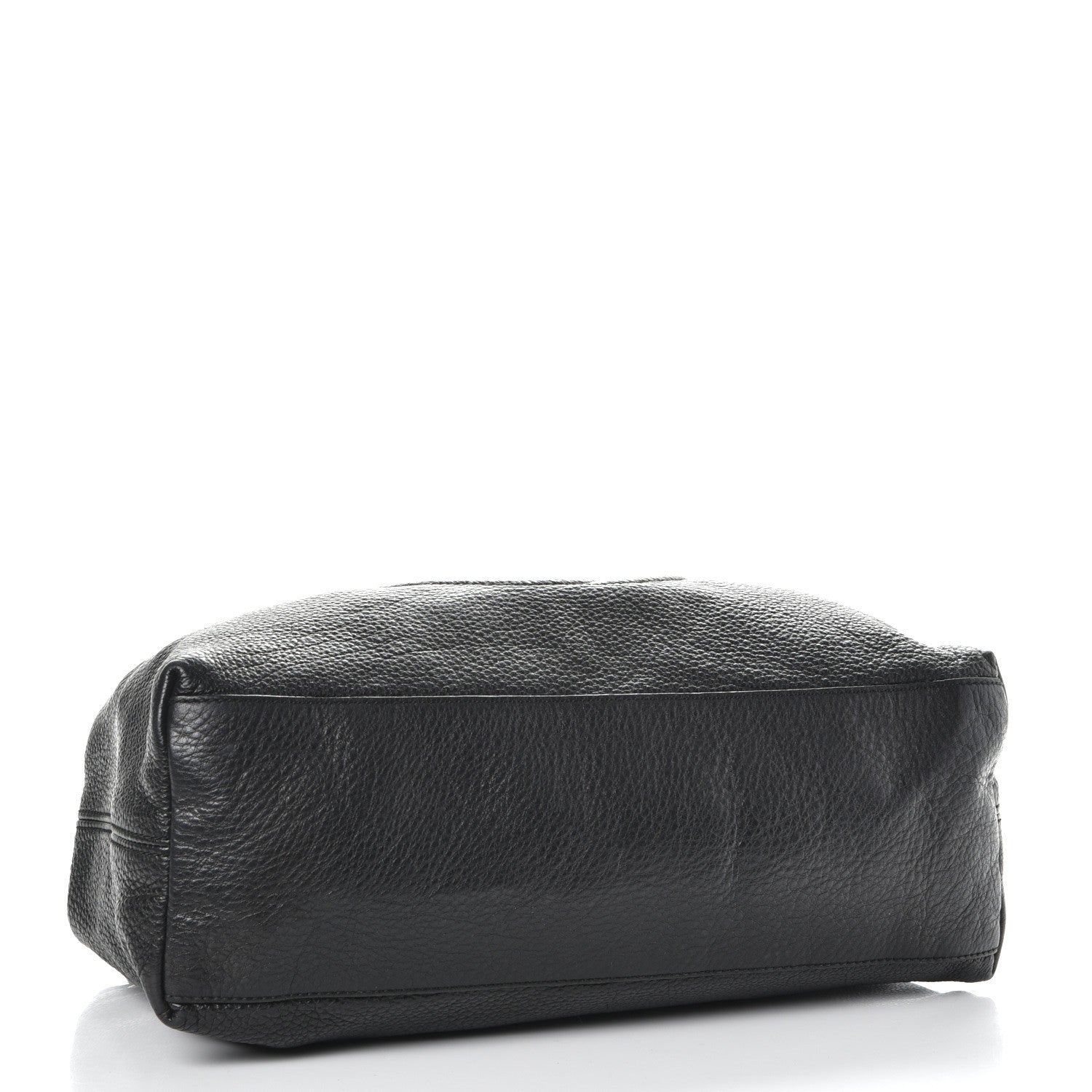 Gucci Pebbled Calfskin Medium Soho Chain Shoulder Bag Black 4 of 9