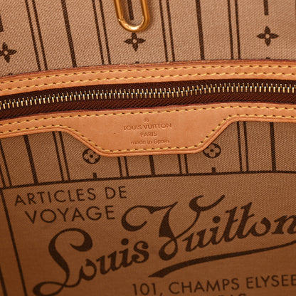 Louis Vuitton Monogram Neverfull MM 5 of 9