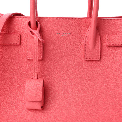 Saint Laurent Grained Calfskin Baby Sac De Jour Rose Clair 8 of 10