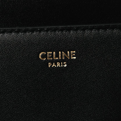 Celine Satinated Calfskin Small 16 Top Handle Bag Black 6 of 15