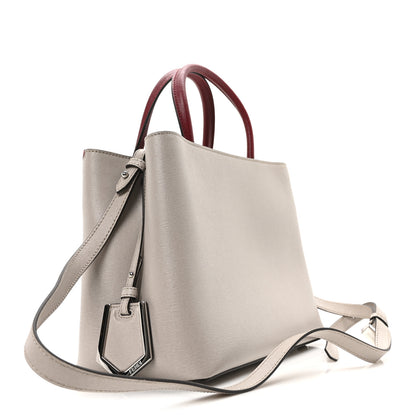 Fendi Vitello Elite Monster Petite 2Jours Tote Polvere Ribes Multicolor 3 of 10