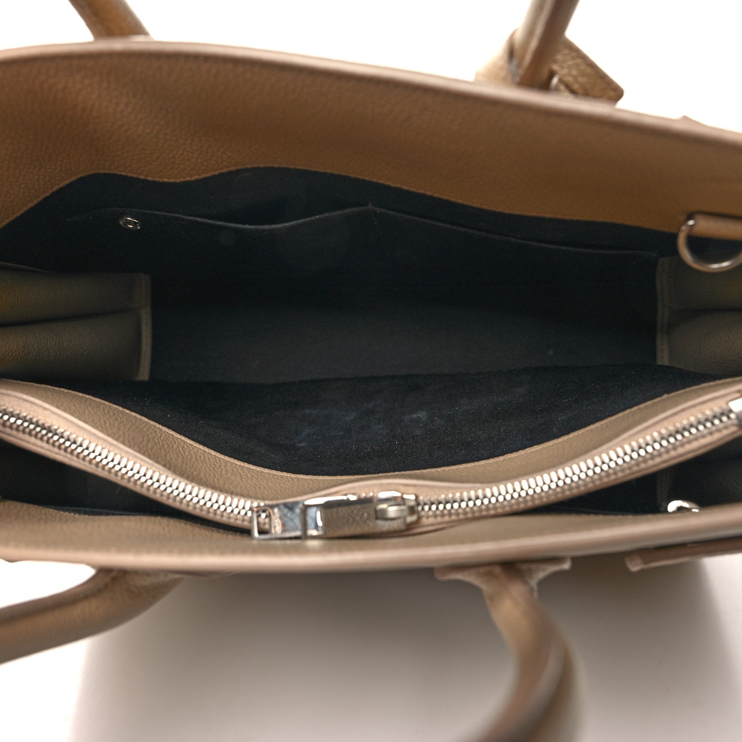 Grained Calfskin Small Sac De Jour Nude Powder