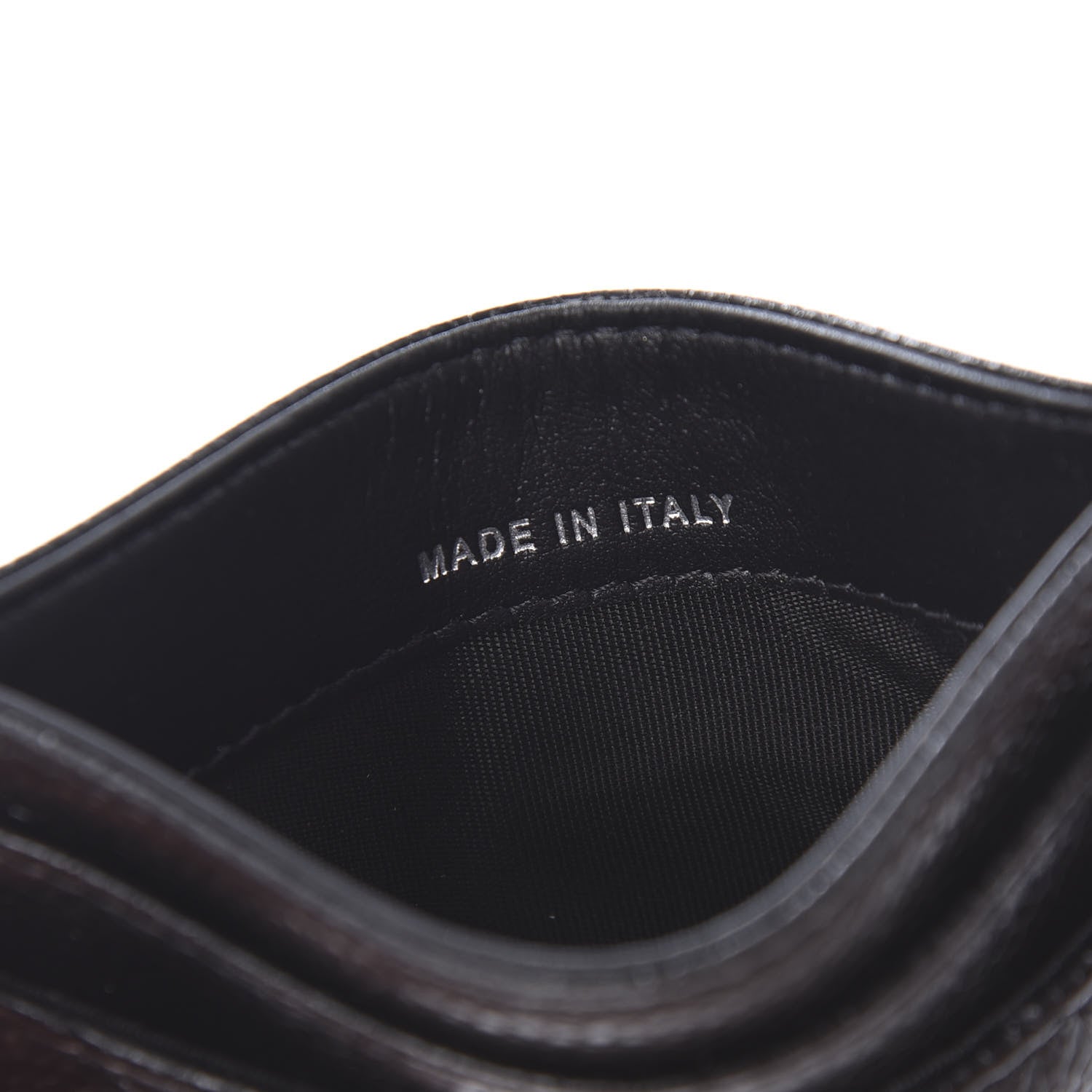 Chanel Caviar Quilted Incognito Card Holder Black 7 of 10