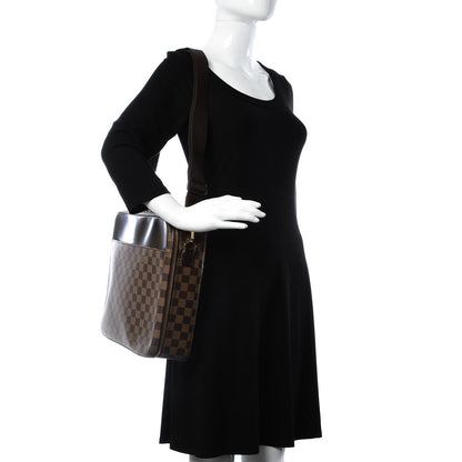 Louis Vuitton Damier Ebene Porte Ordinateur Sabana Computer Case 2 of 9