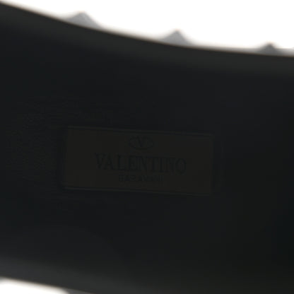 Valentino Garavani Rubber Rockstud Rain Boots 37 Black 7 of 9