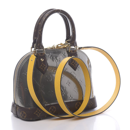 Louis Vuitton Vernis Epi Monogram Alma BB Bitume Metallise 3 of 9
