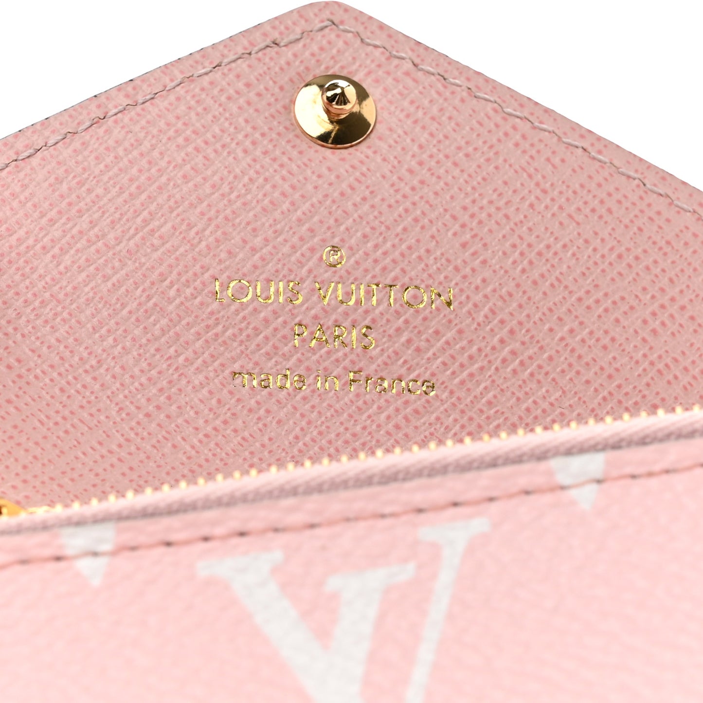 Monogram Giant Zoe Wallet Rouge Rose