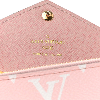 Louis Vuitton Monogram Giant Zoe Wallet Rouge Rose 6 of 8