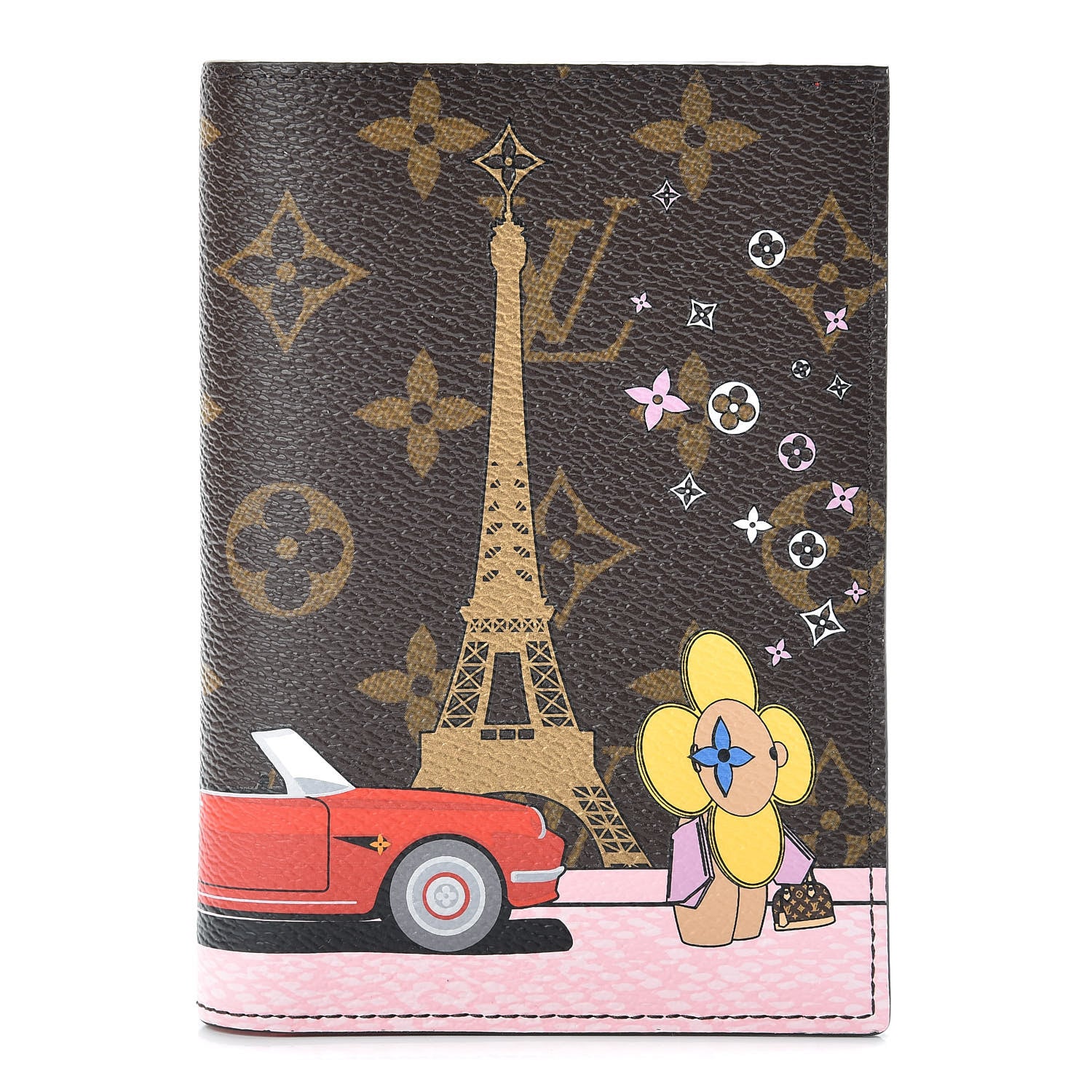 Louis Vuitton Monogram 2019 Christmas Animation Passport Cover Rouge 1 of 8
