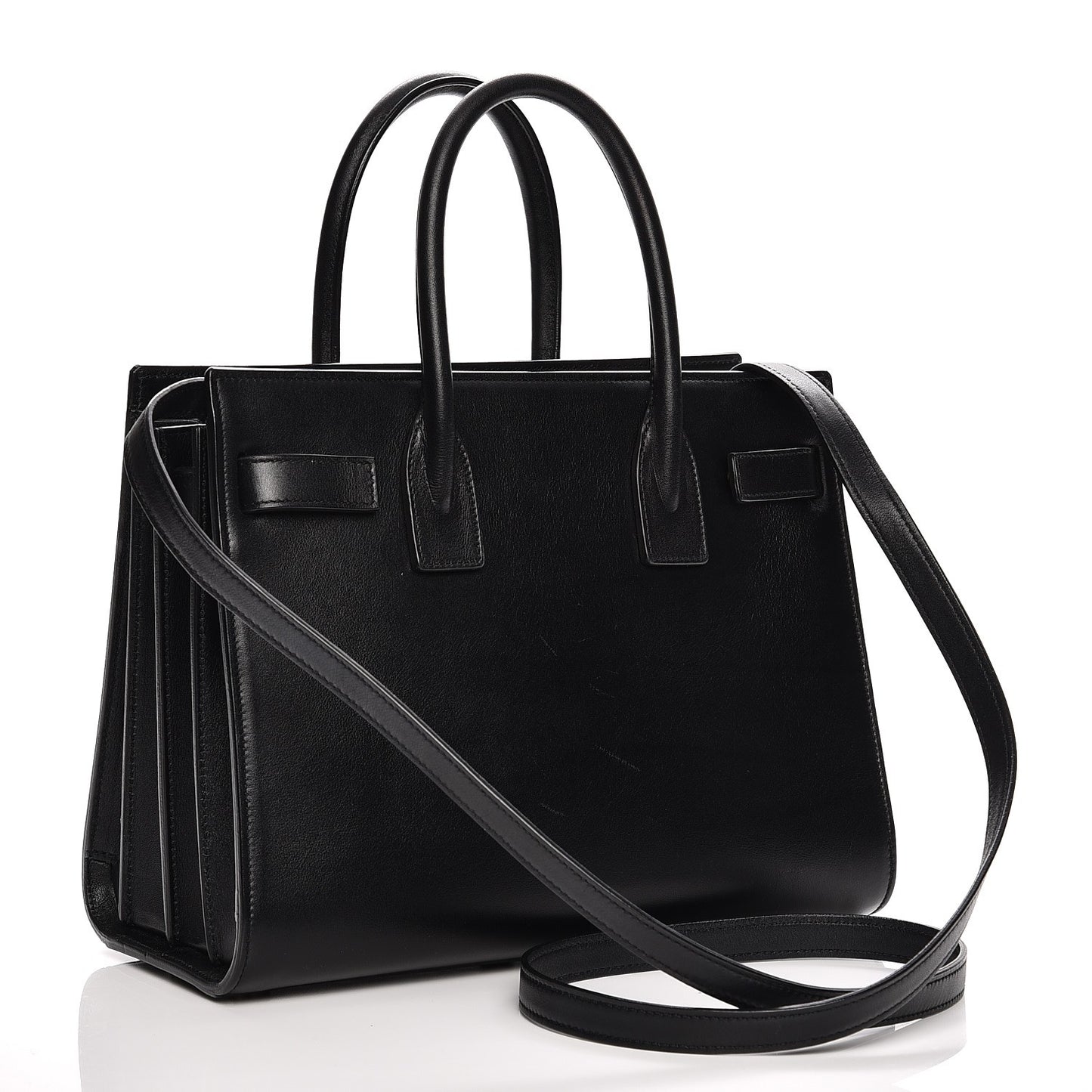 Calfskin Baby Sac De Jour Black