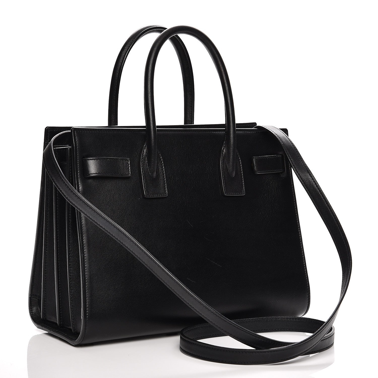 Saint Laurent Calfskin Baby Sac De Jour Black 4 of 8