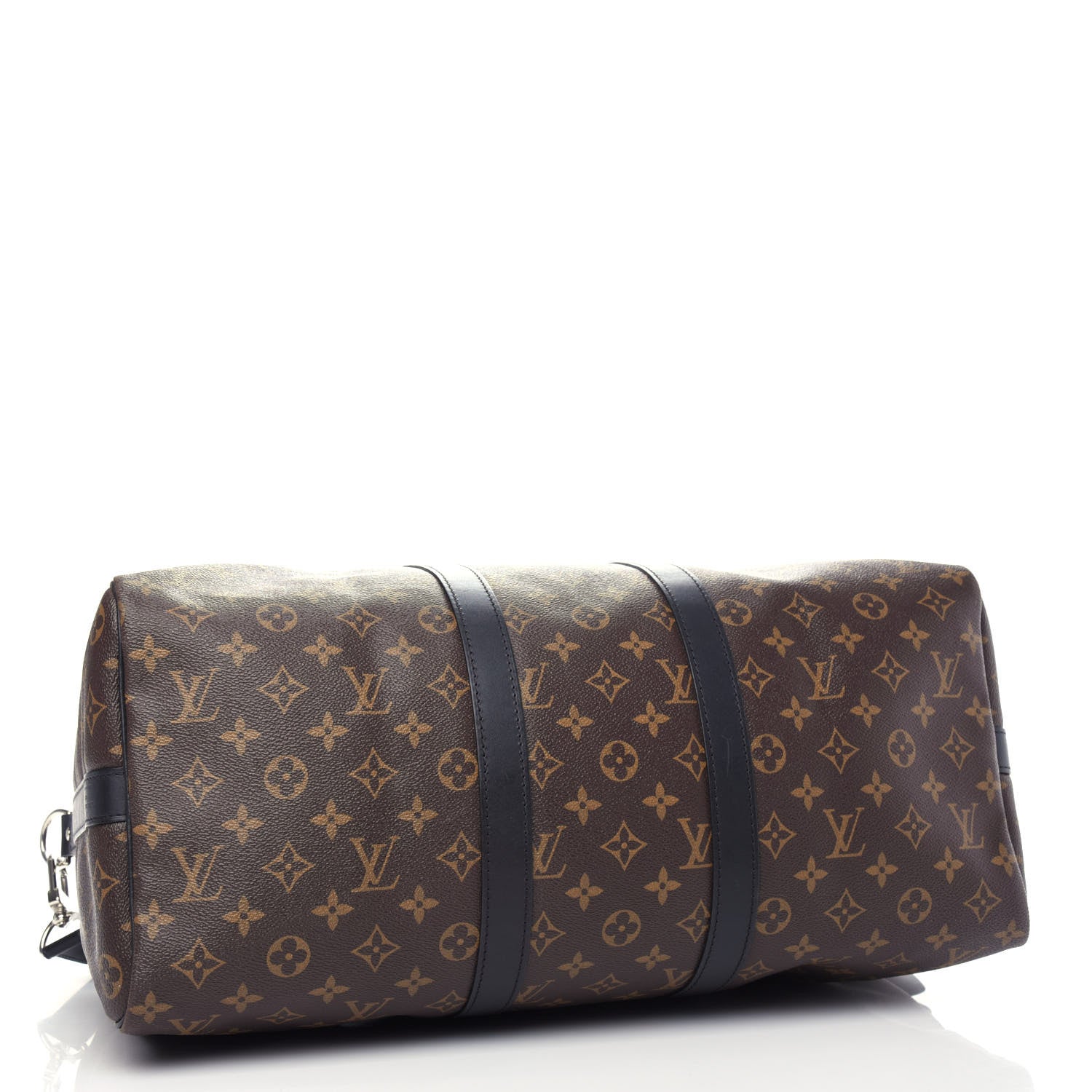 Louis Vuitton Monogram Macassar Keepall Bandouliere 45 3 of 10