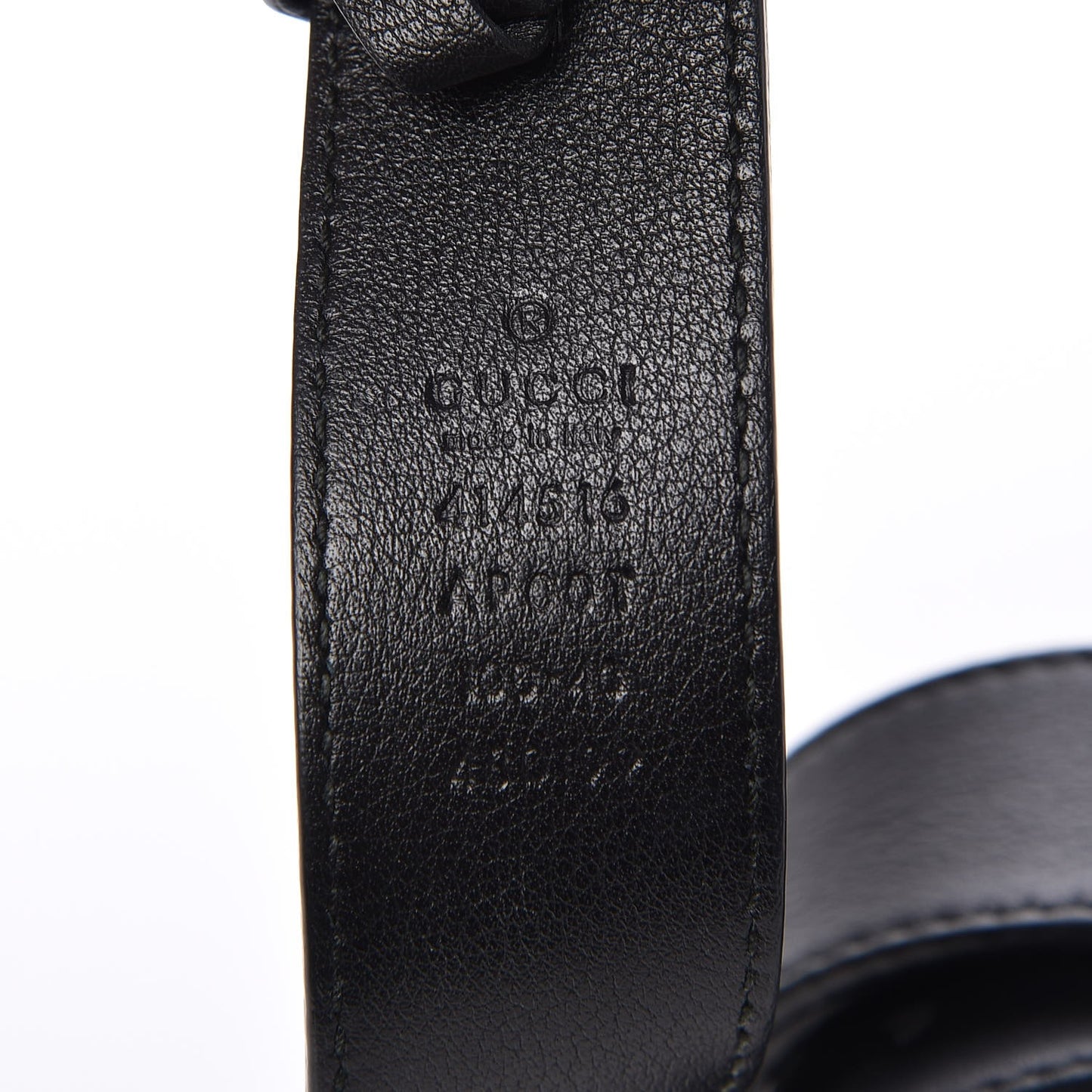 Calfskin Double G 30mm Belt 100 40 Black