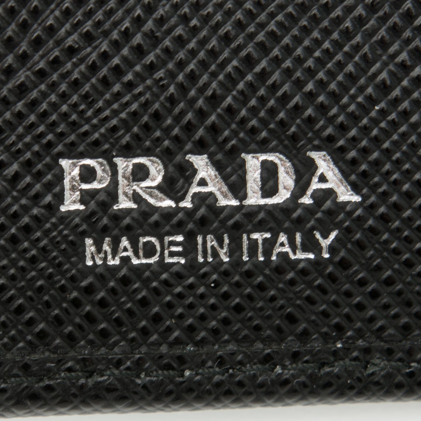 Saffiano Compact Wallet Nero Black