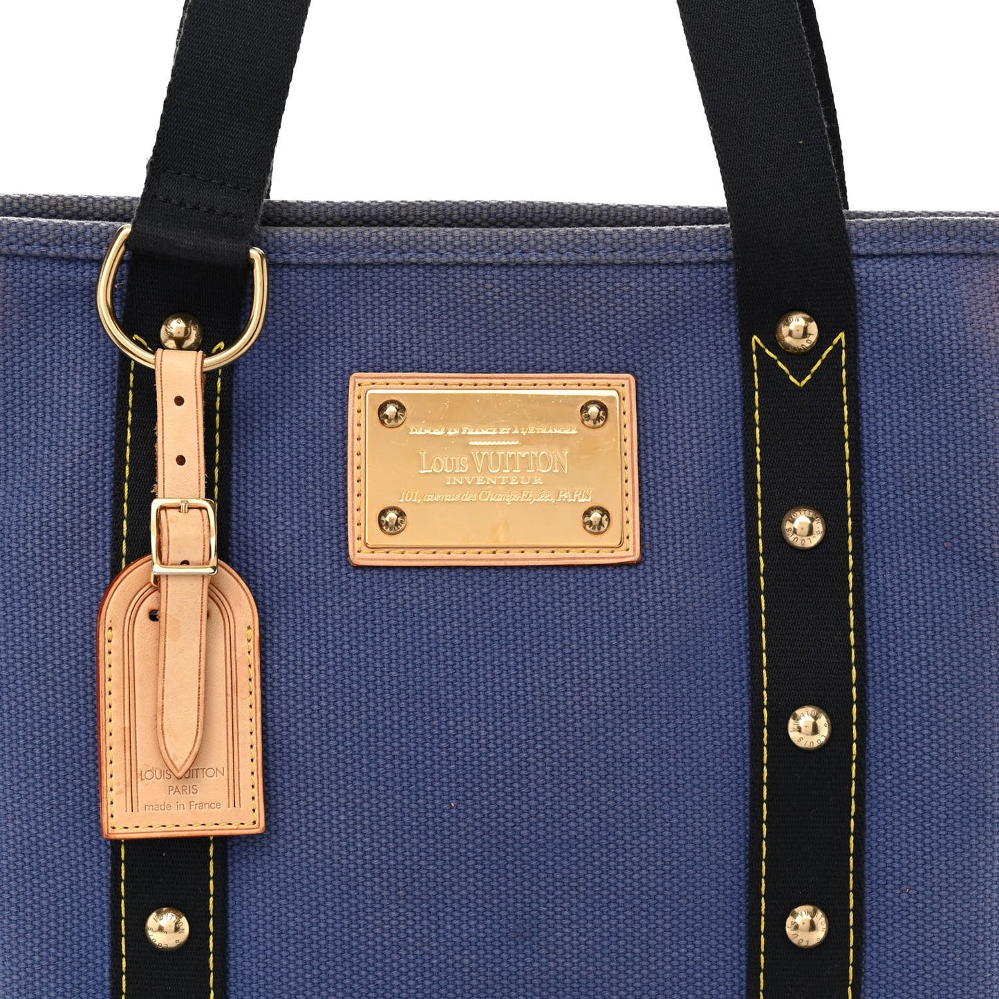 Toile Antigua Cabas MM Blue