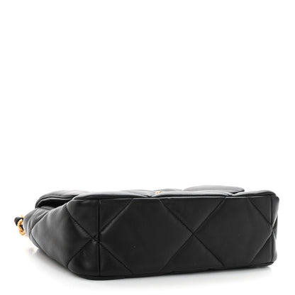 Chanel Lambskin Quilted Medium Chanel 19 Flap Black 4 of 10