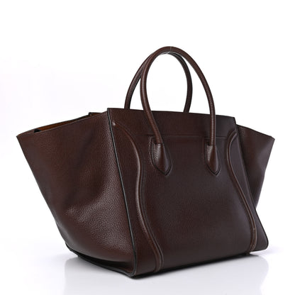 Celine Grained Calfskin Medium Phantom Luggage Brown 2 of 4