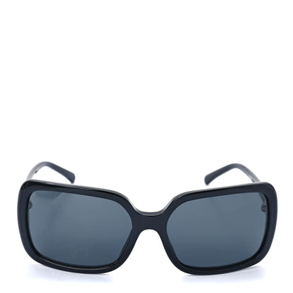 Chanel Acetate CC Logo Sunglasses 5175 Black 2 of 9