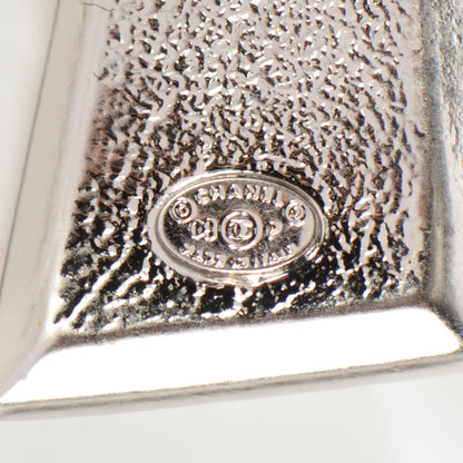 Chanel Crystal Baguette CC Bow Cuff Silver 4 of 5