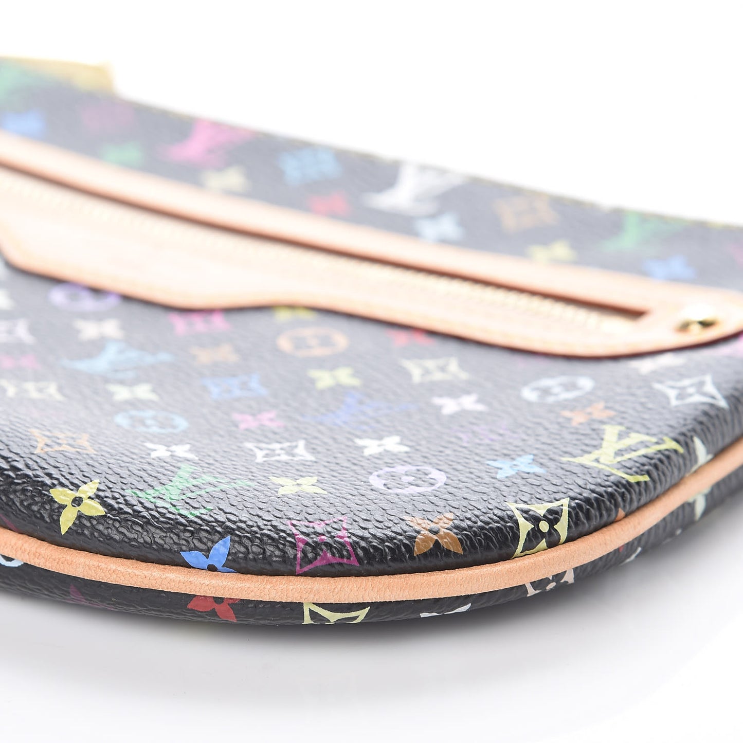 Monogram Multicolor Pochette Plate GM Black
