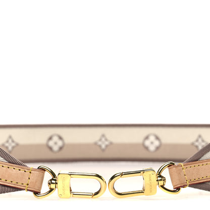 Louis Vuitton Jacquard Speedy Bandouliere 20 Shoulder Strap Beige 3 of 4