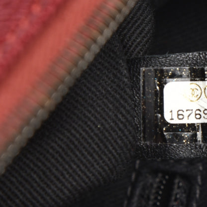 Chanel Iridescent Caviar Quilted Large Chic Flap Red 6 of 8