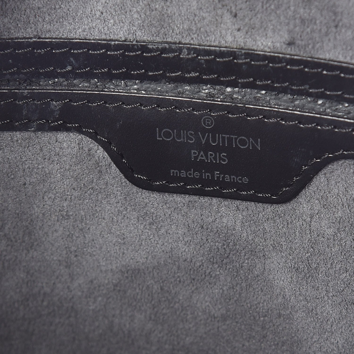 Louis Vuitton Epi Mabillon Backpack Black 6 of 10