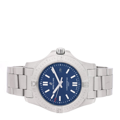 Breitling Stainless Steel 44mm Colt Chronometer Automatic Watch Blue A17388 2 of 5